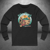 Daytona Bike Week 2025 Vintage Skull Long Sleeve Crew Neck TShirt